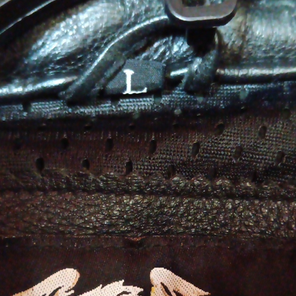 Harley-Davidson Black and Red Leather Bomber Jacket - Picture 4 of 11